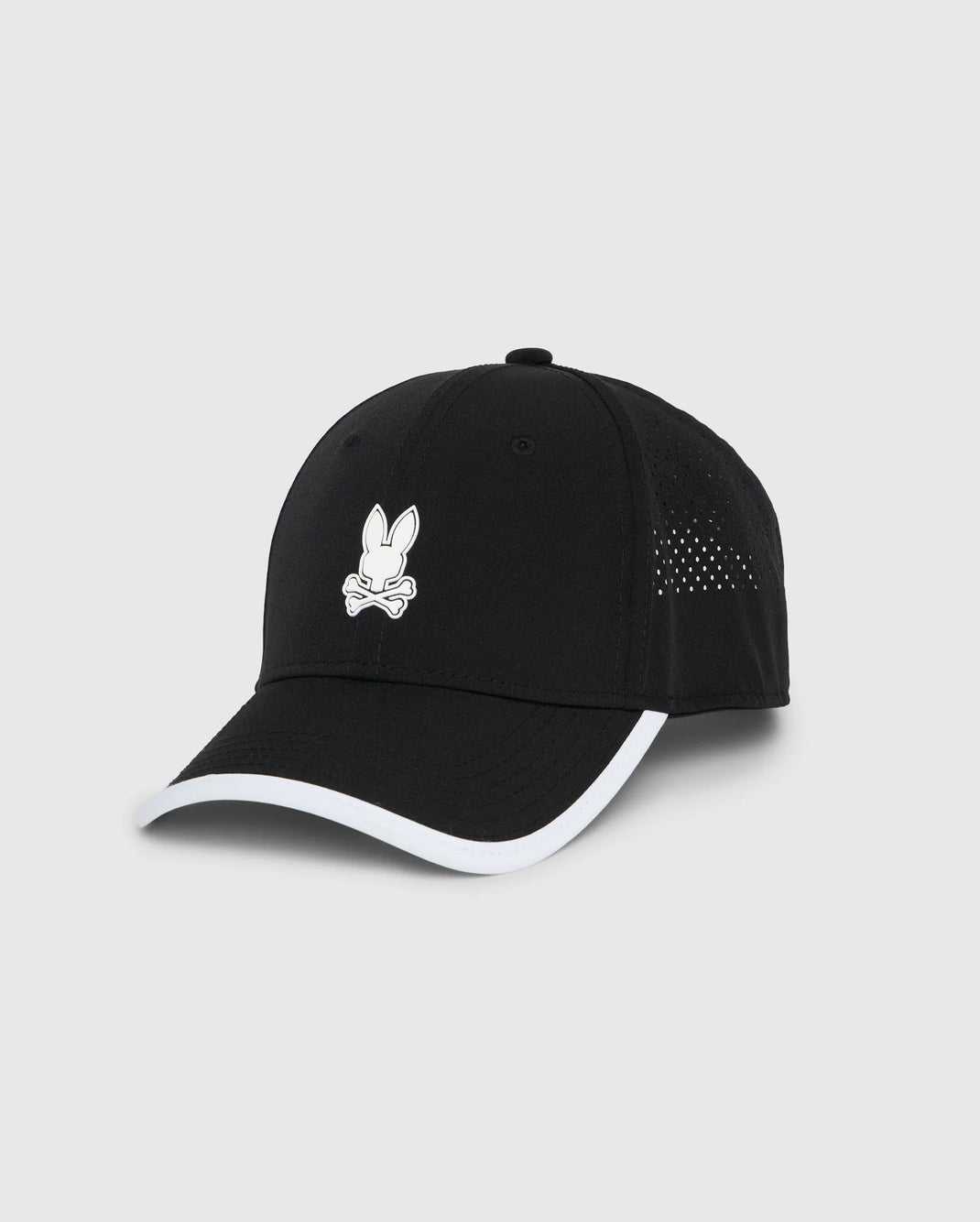 Casquettes Psycho Bunny Lucas Sport Cap Noir Homme | XOV-11119037